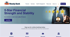 Desktop Screenshot of moodybank.com